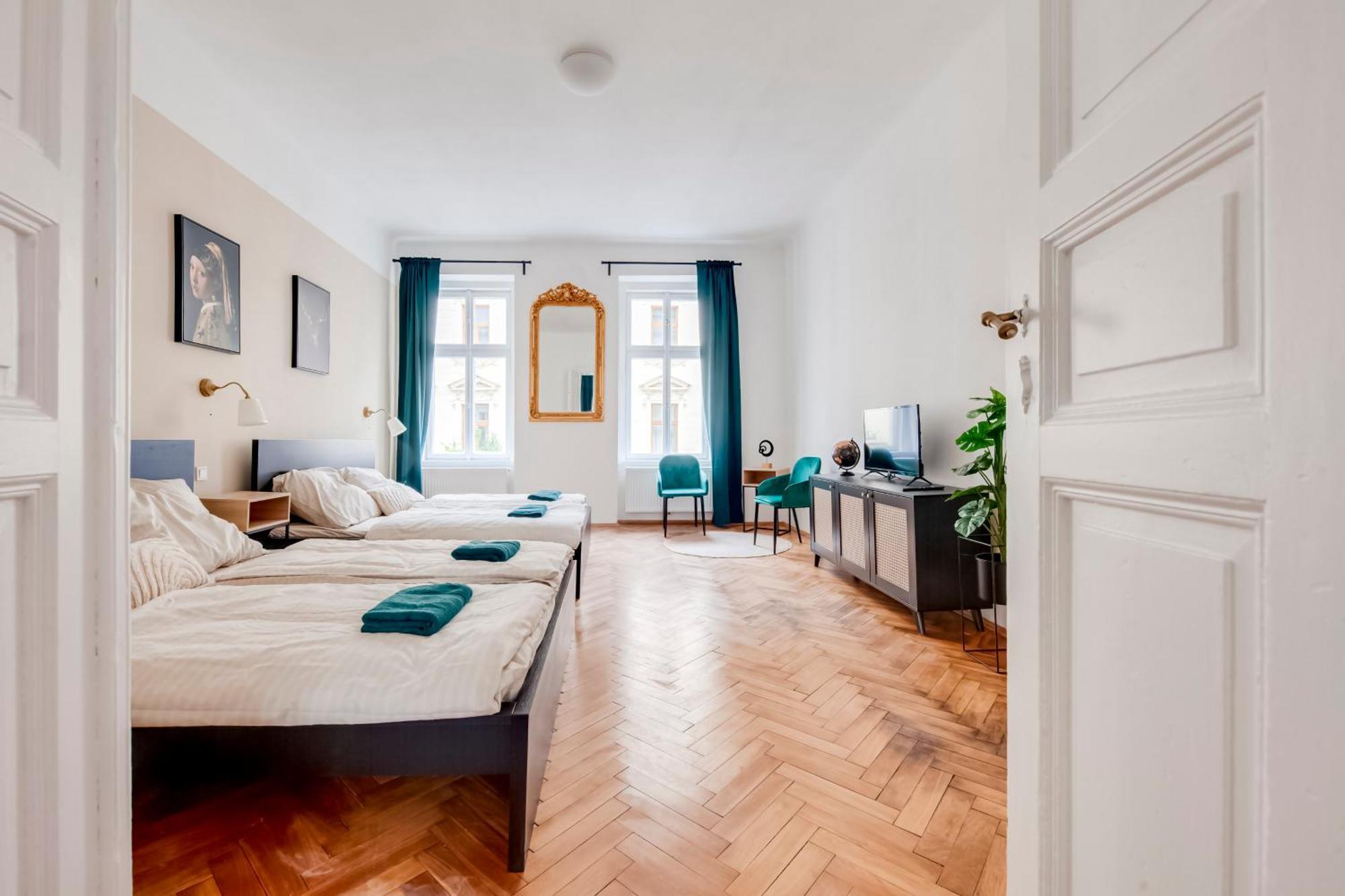 City Center Premium Apartment Prag Eksteriør billede