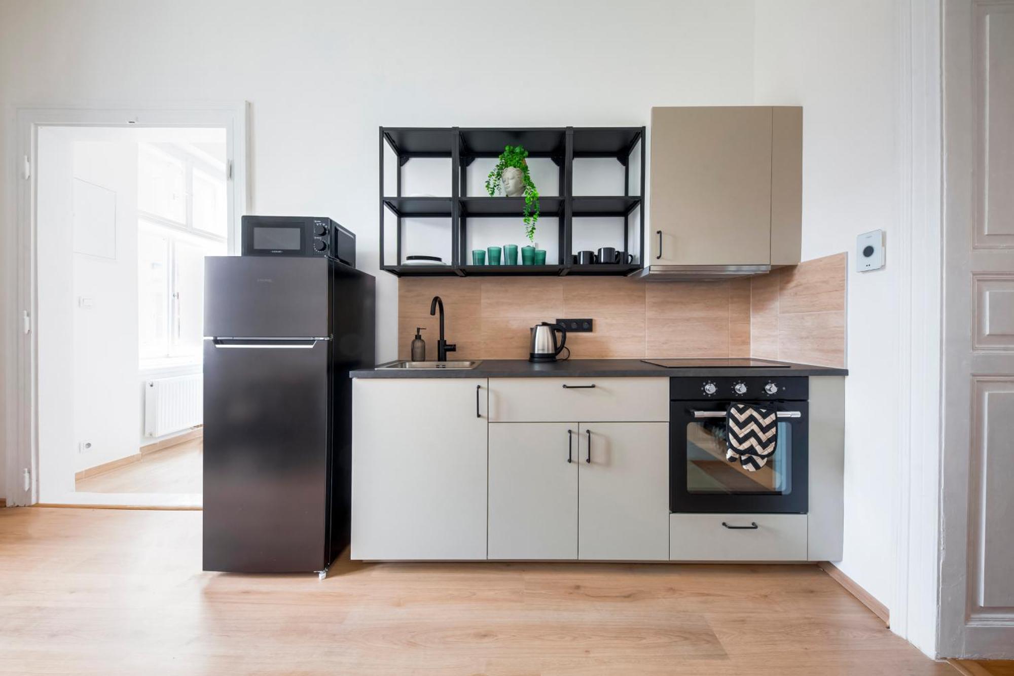 City Center Premium Apartment Prag Eksteriør billede