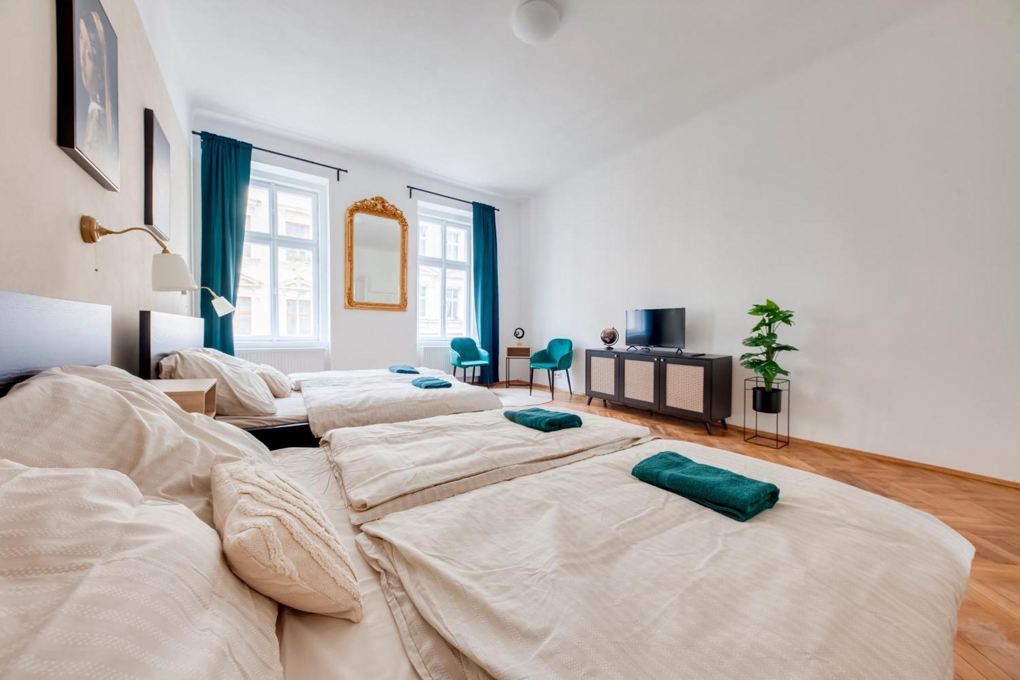 City Center Premium Apartment Prag Eksteriør billede